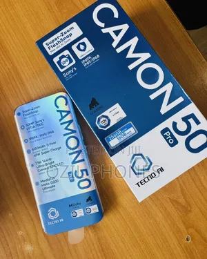 New Tecno Camon 50 Pro 256 GB Silver