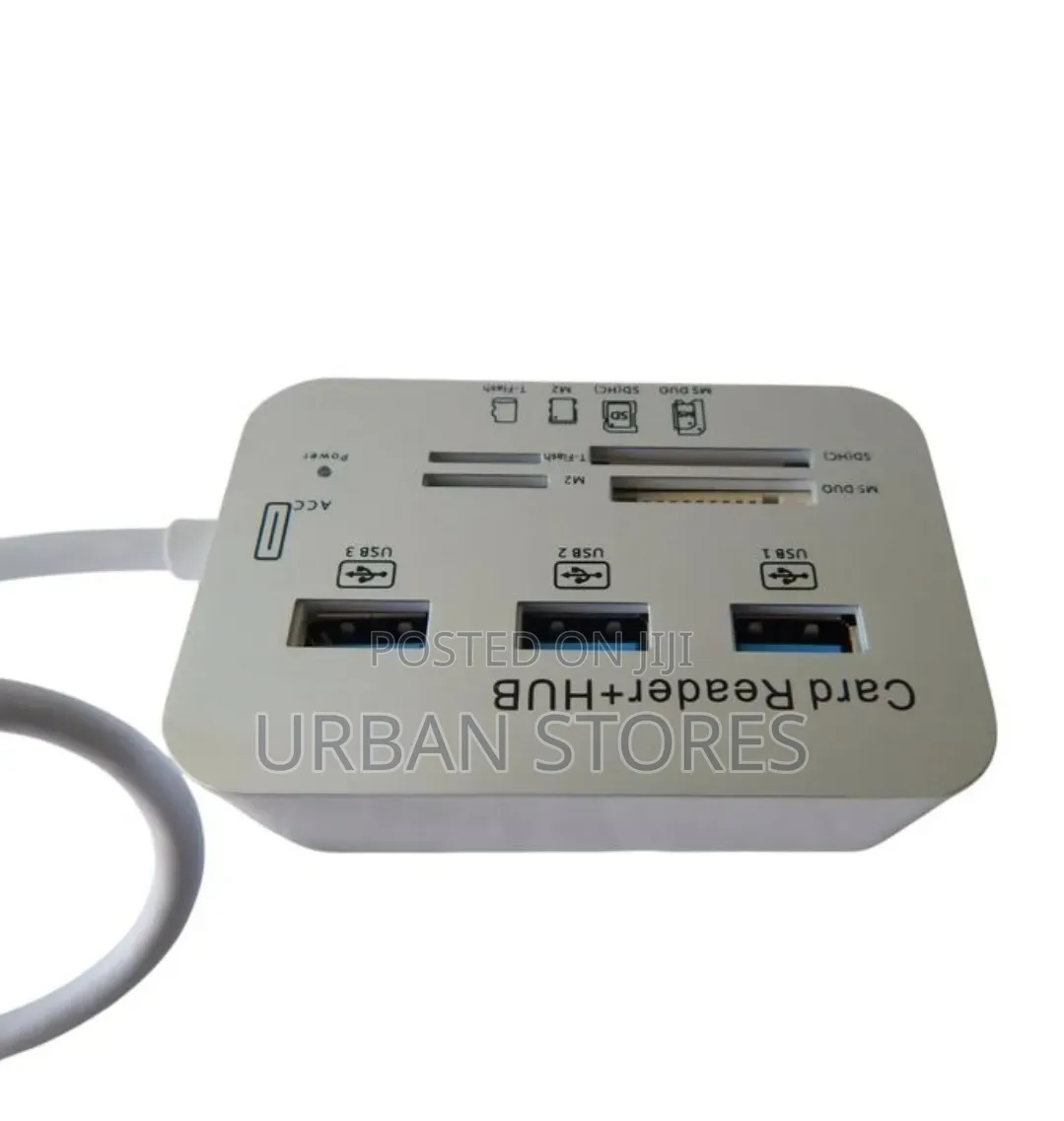 7in1 Type C USB Hub Combo Card Reader Adapters USB Hub