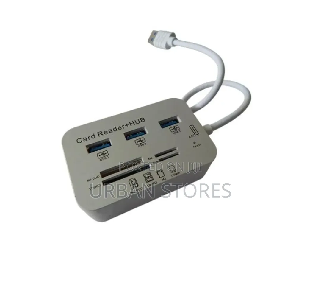 7in1 Type C USB Hub Combo Card Reader Adapters USB Hub
