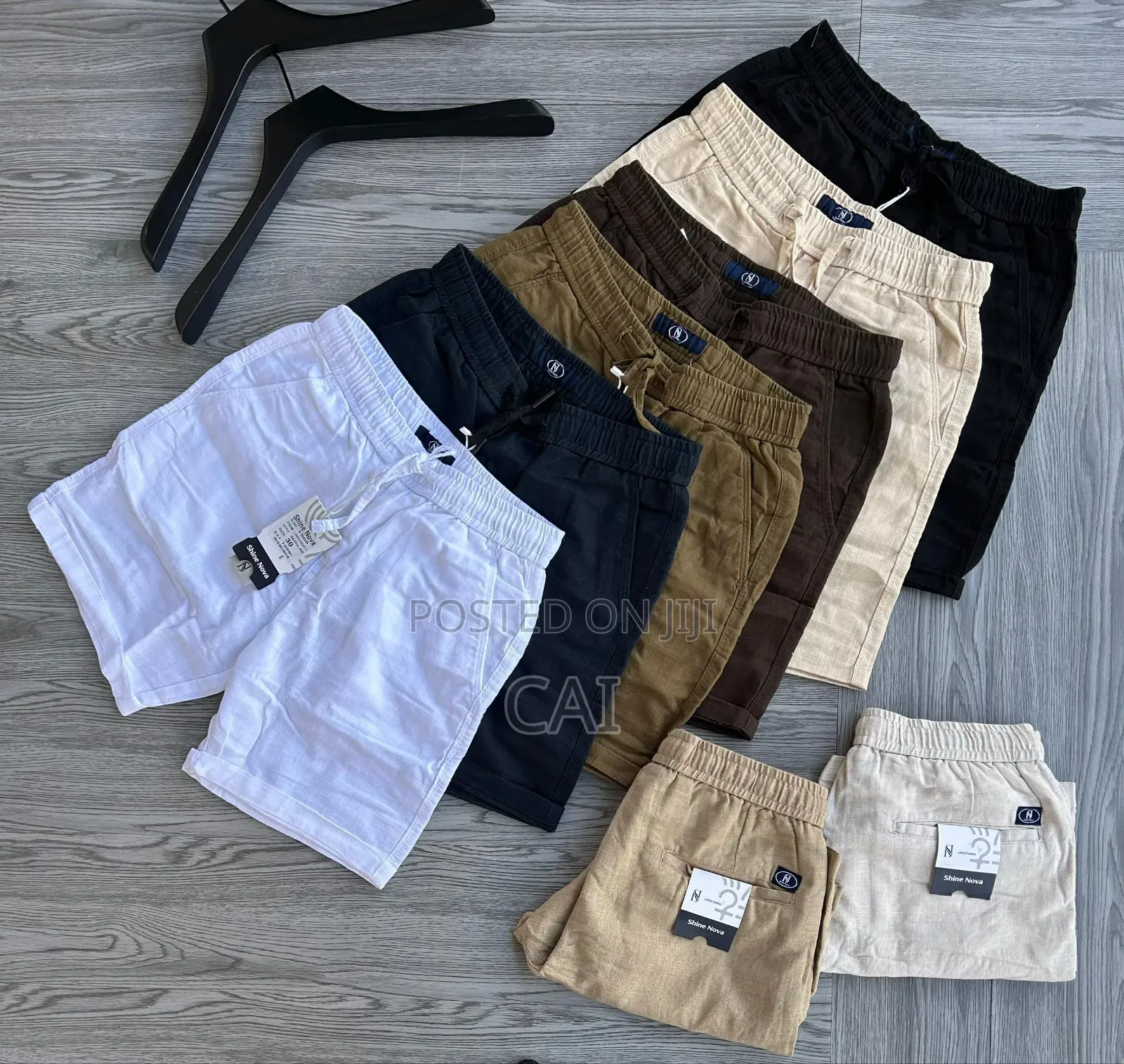 Pure Linen Shorts