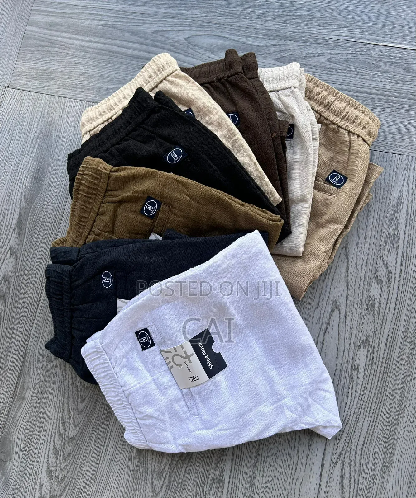 Pure Linen Shorts