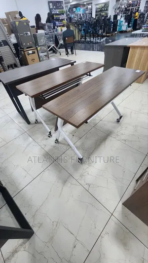 Metallic Legs Office Desk