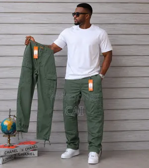 Khaki Durable Cargo Pants