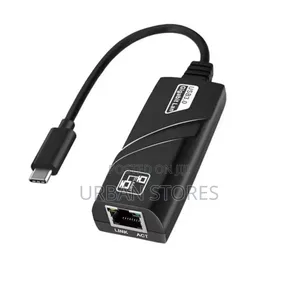 Type C to Ethernet Rj45 Network Adapter Cable Converter