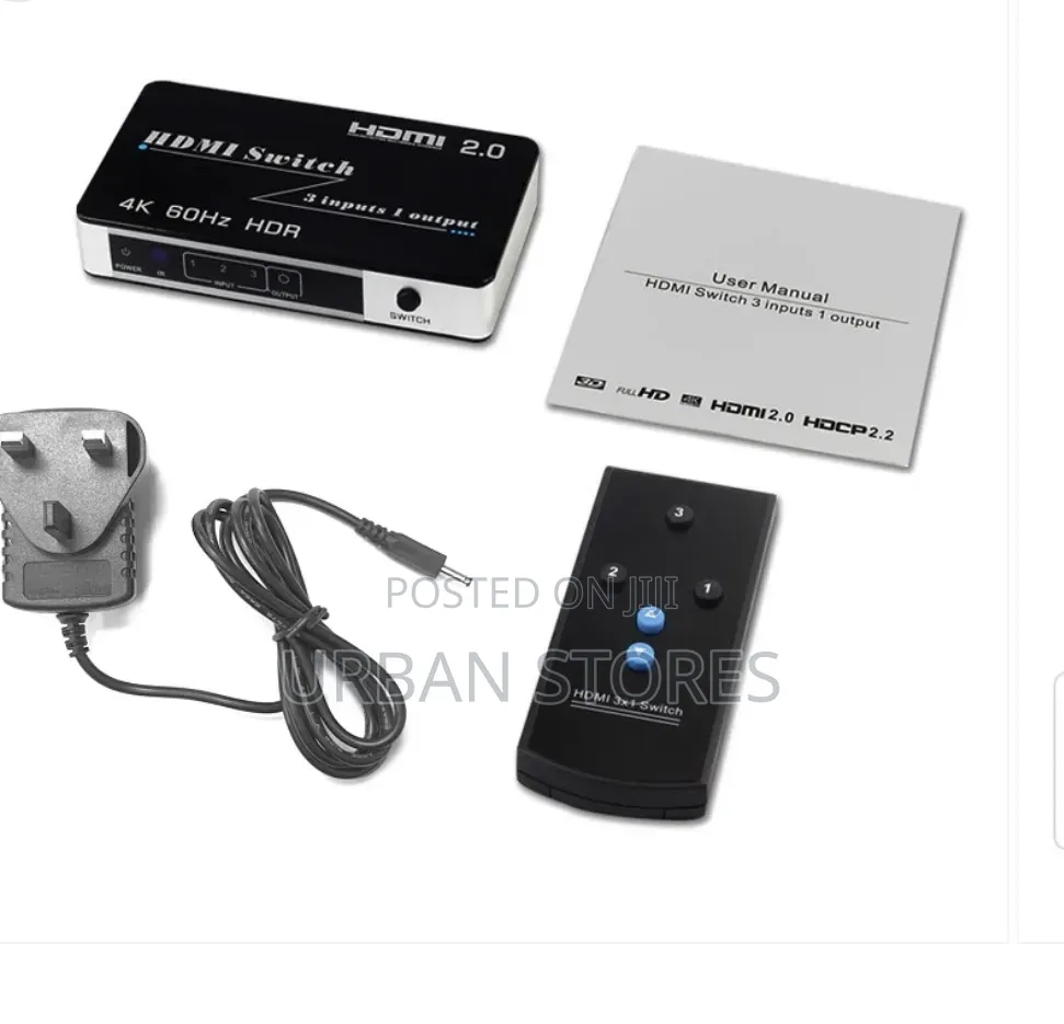 Professional HDMI 3x1 Switch Switcher