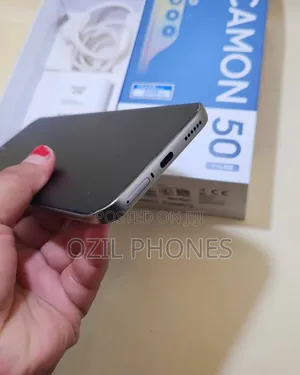 New Tecno Camon 50 Pro 256 GB Silver