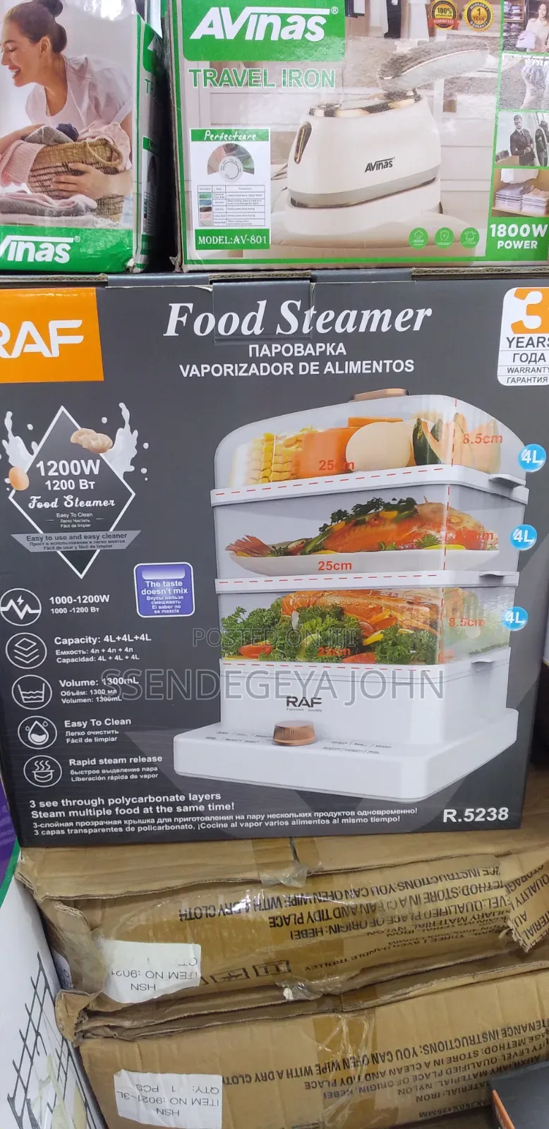 RAF Food Steamer
