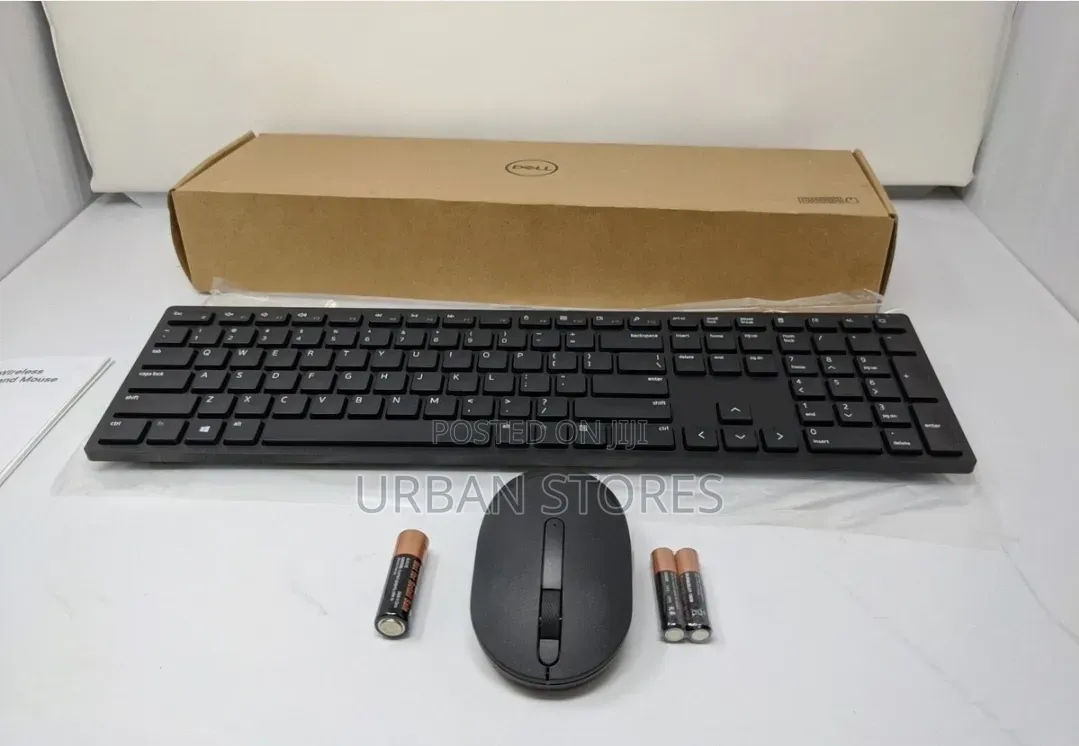 Dell Keyboard and Mouse Set -Wireless Combo With Battries
