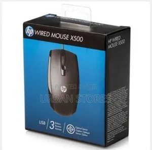 HP X500 Wired USB Mouse