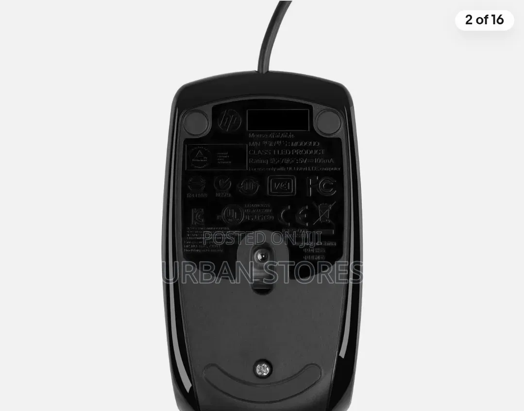 HP X500 Wired USB Mouse