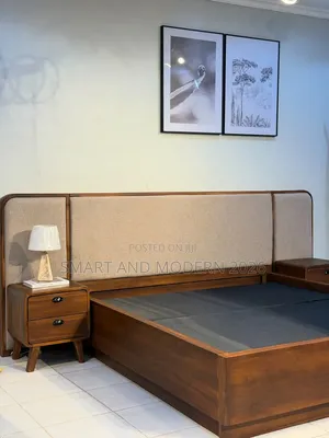 Titan /Upholstered /King/ Bed - Walnut
Chassis /Bed 5by6 Television /