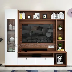 Casper /TV Unit | Walnut /and Frosty/ White | 55 Inches TV