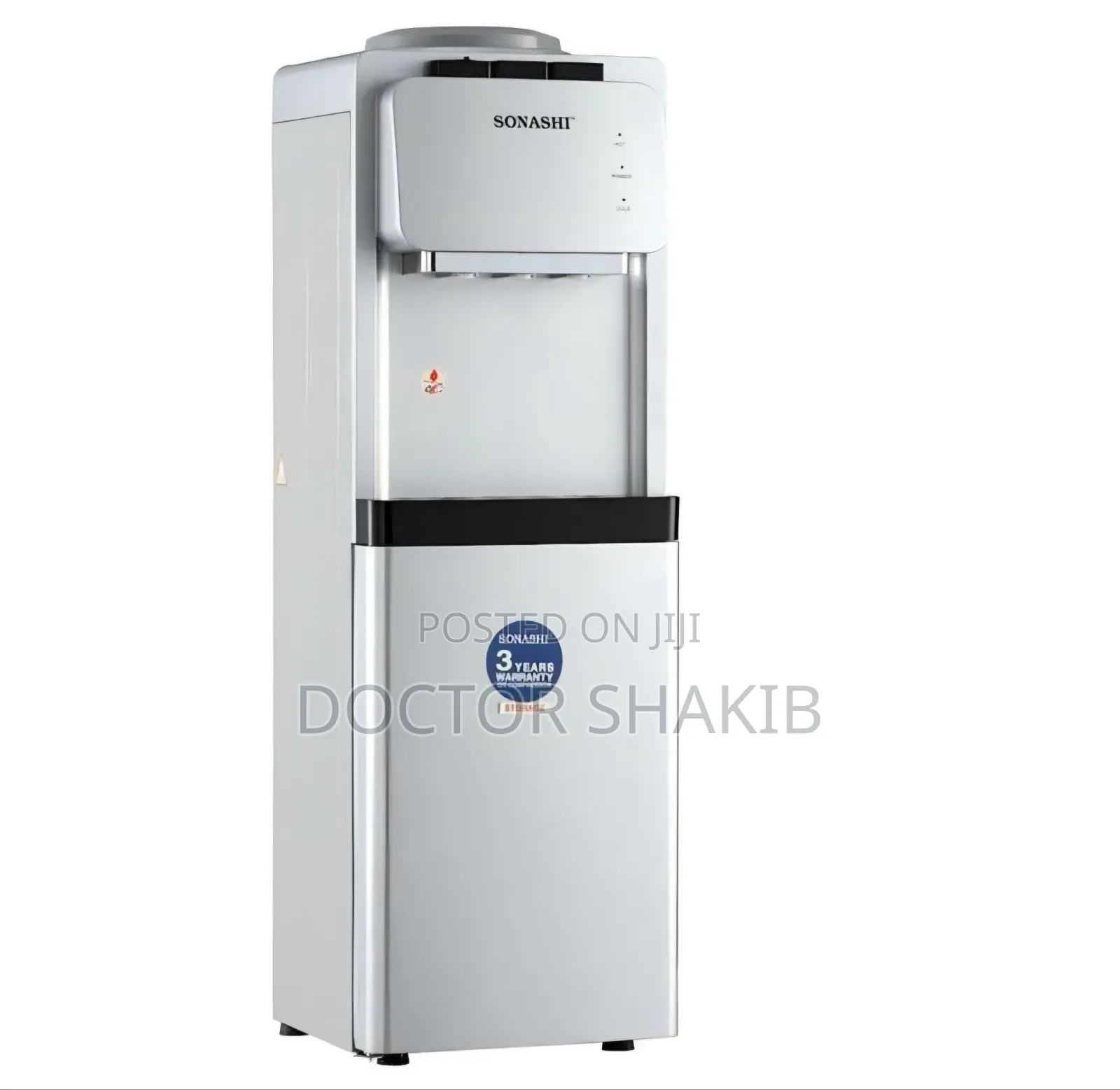 Sonashi 3 Taps Water Dispenser With Storage Cabinet