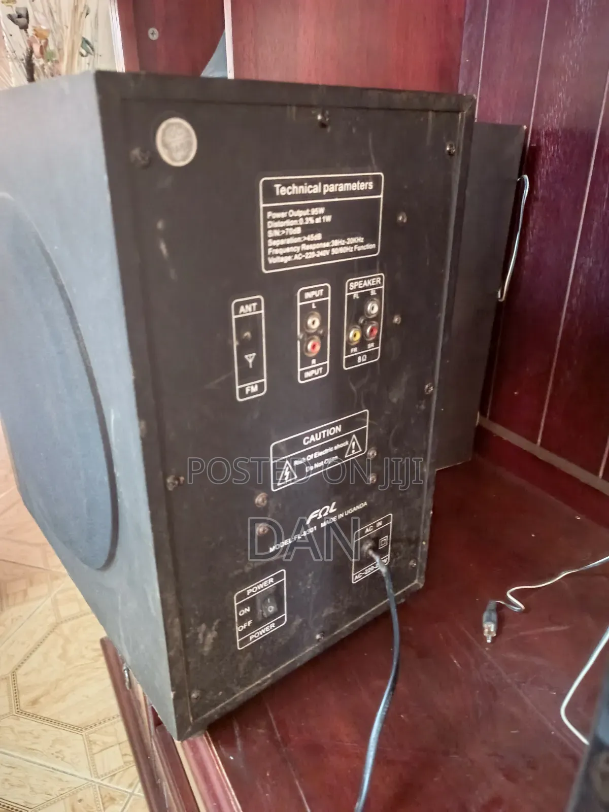 FNL Woofer System Speaker