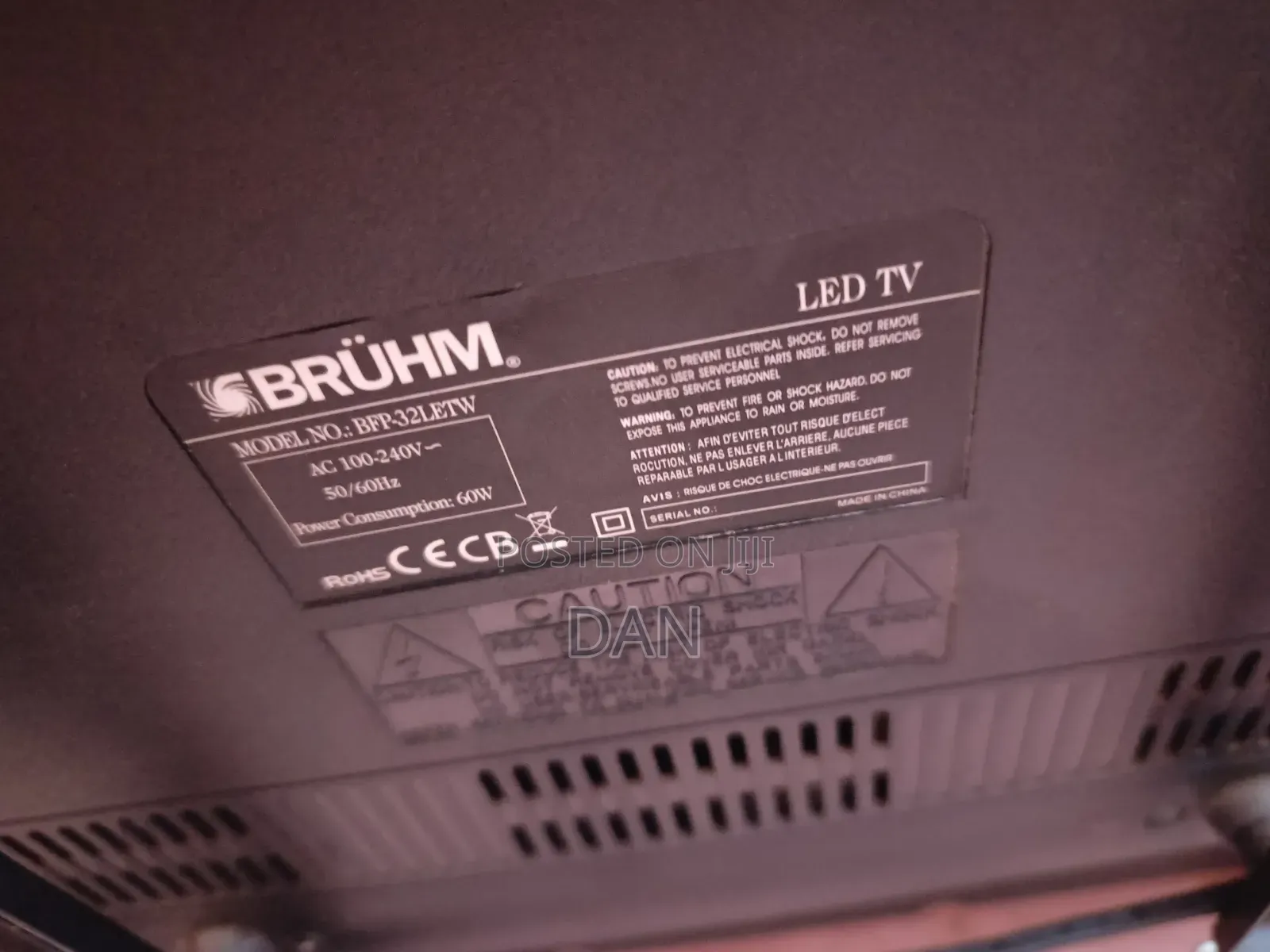 Bruhm Digital 32' TV