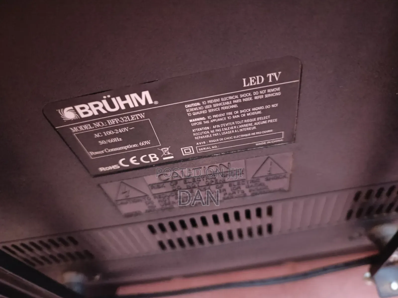 Bruhm Digital 32' TV
