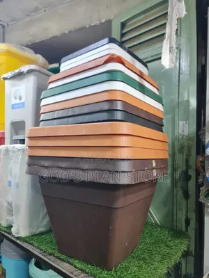Beautiful Square Plastic Flower Pots Plastic Flower Pots