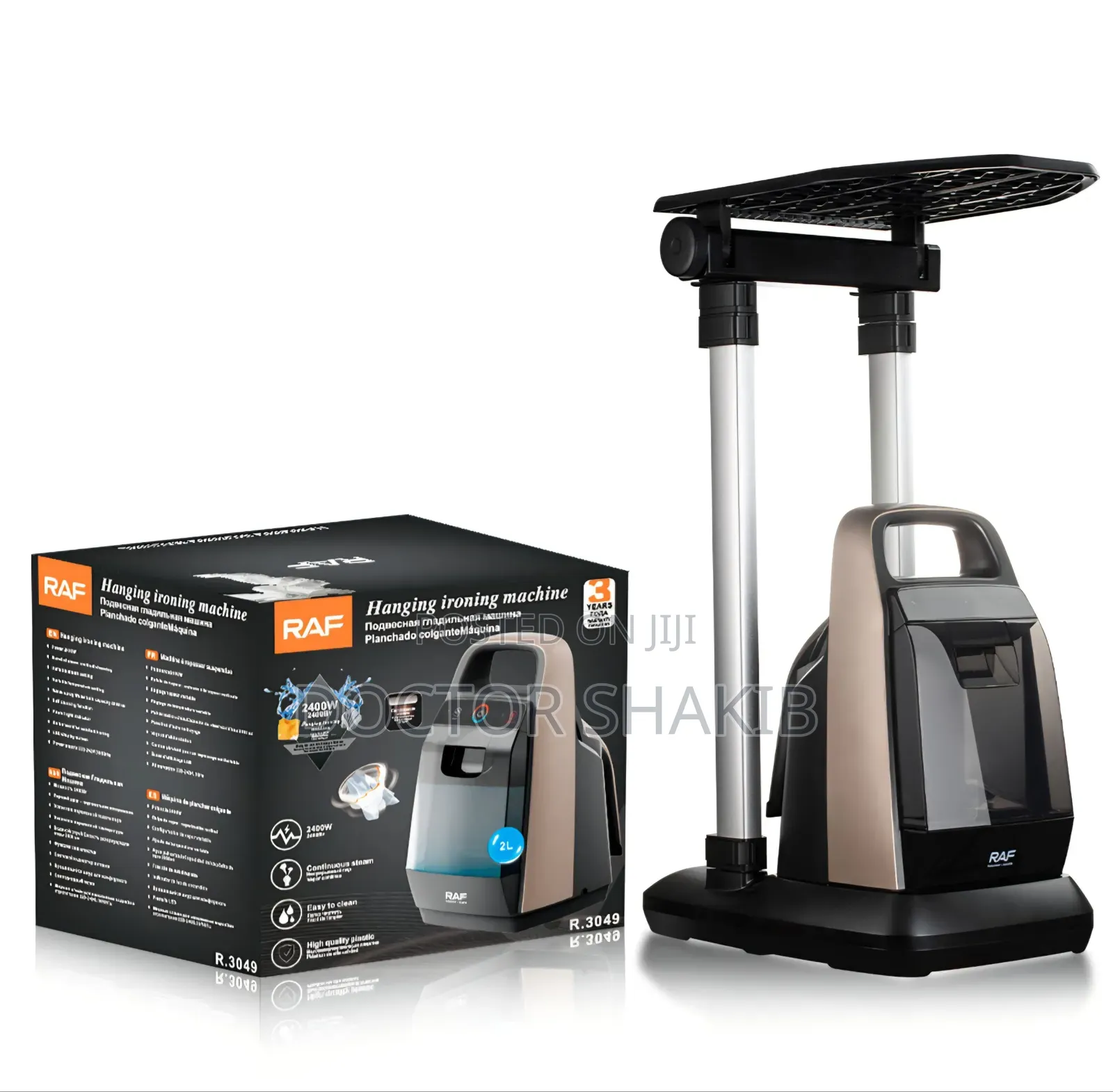Multi Functional Hanging Steam Iron With Large Water Tank