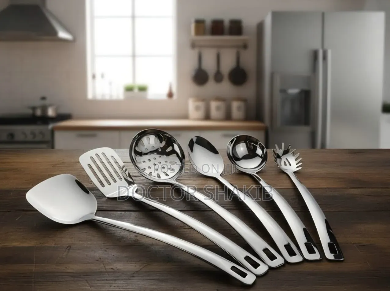 7 Stainless Steel Kitchen Utensils