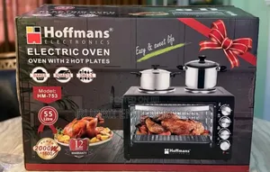 55 Litres Hoffmans Mini Oven With Hotplates