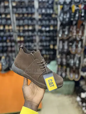 Caterpillar Brown Nubuck Casual Comfort Boots