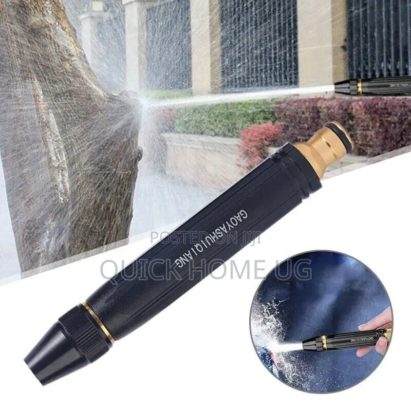 Versatile High-Pressure Hose Spray Nozzle Adjustable