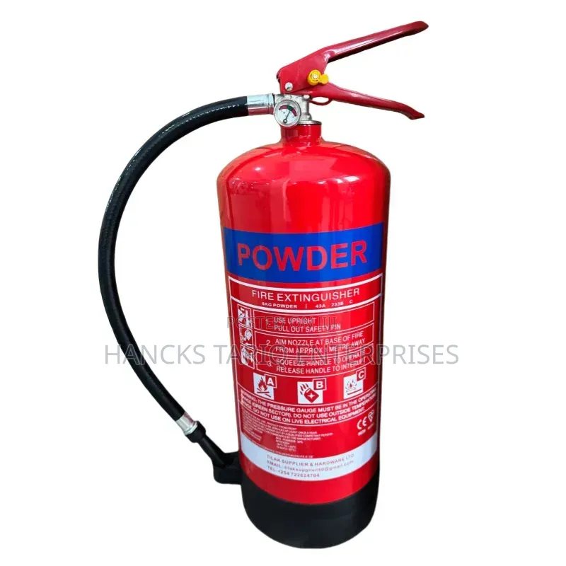 Safety Plus 4KG ABC Powder Fire Extinguisher.