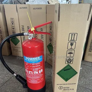 Safety Plus 4KG ABC Powder Fire Extinguisher.