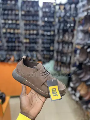 Caterpillar Brown Genuine Leather Casual Boots