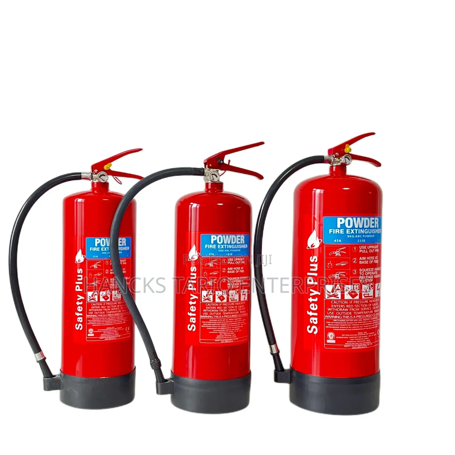 Safety Plus 2kg ABC Powder Fire Extinguisher