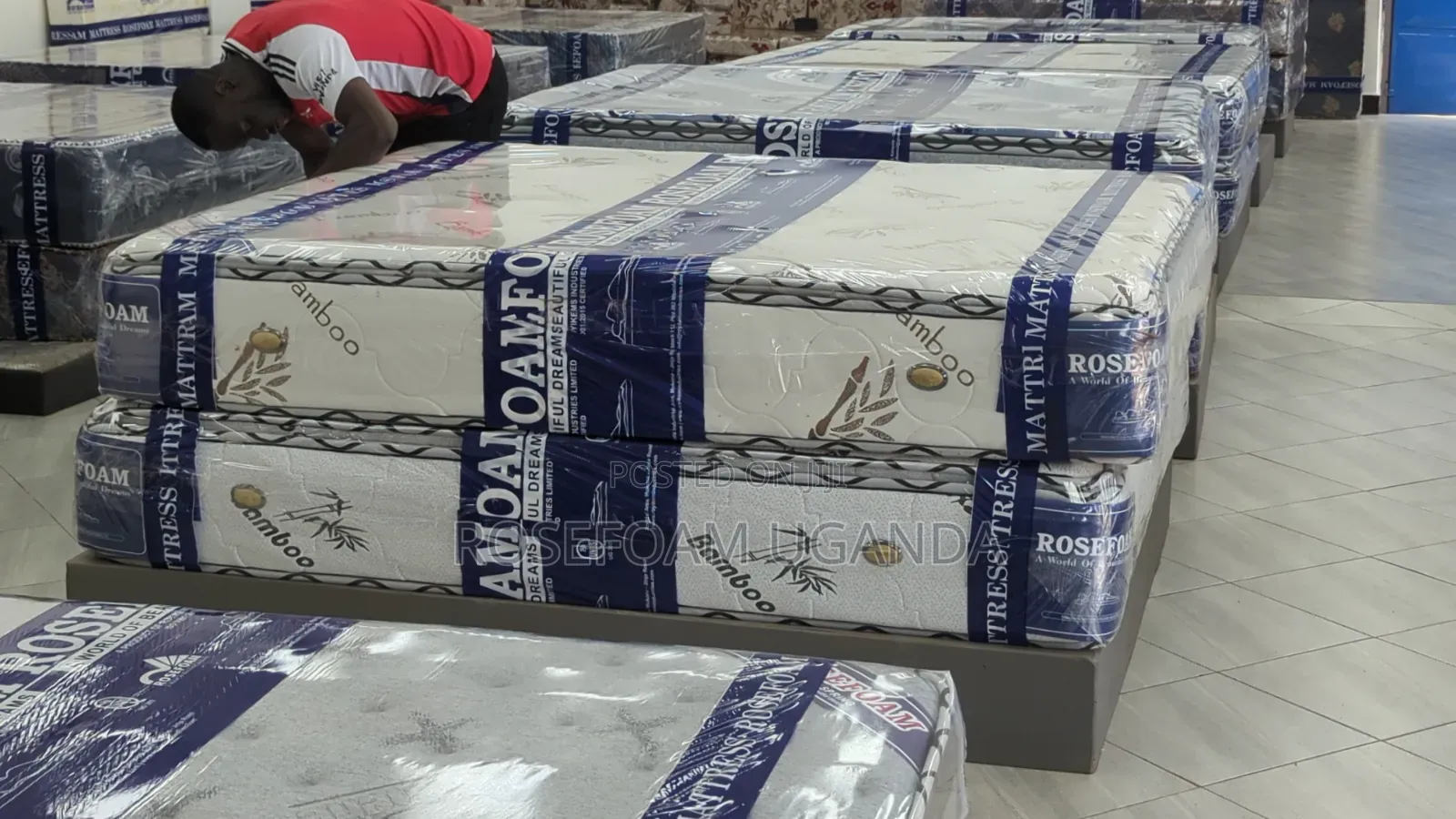 Rosefoam Bonnel Double Layer