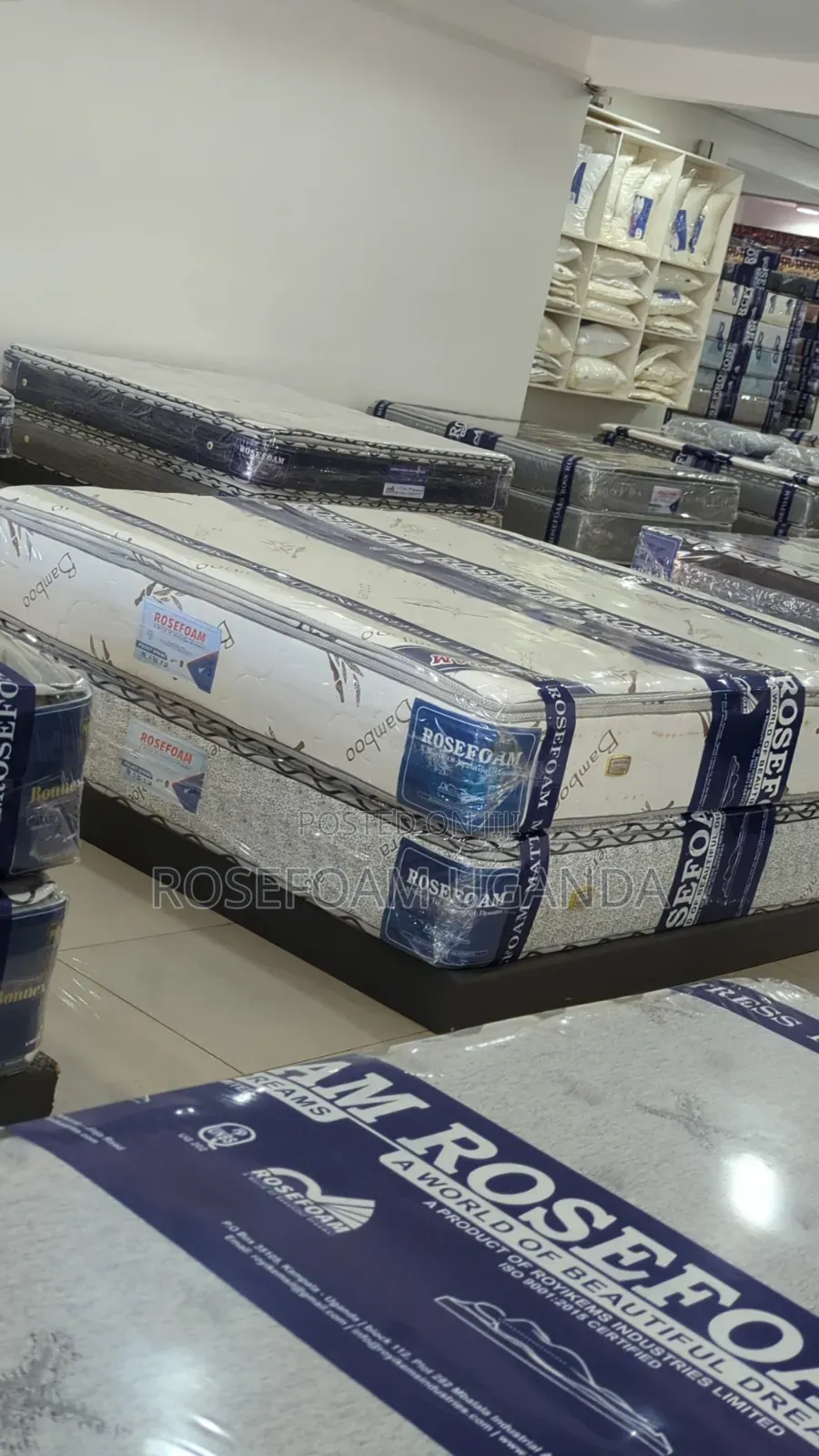 Rosefoam Bonnel Double Layer