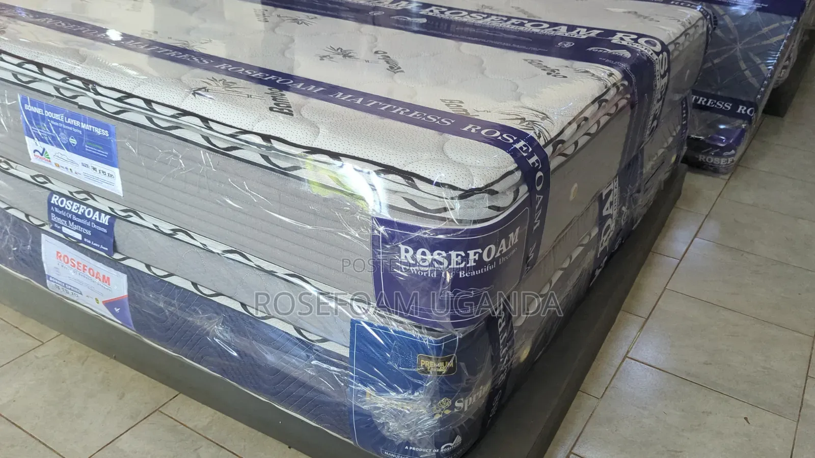 Rosefoam Bonnel Double Layer