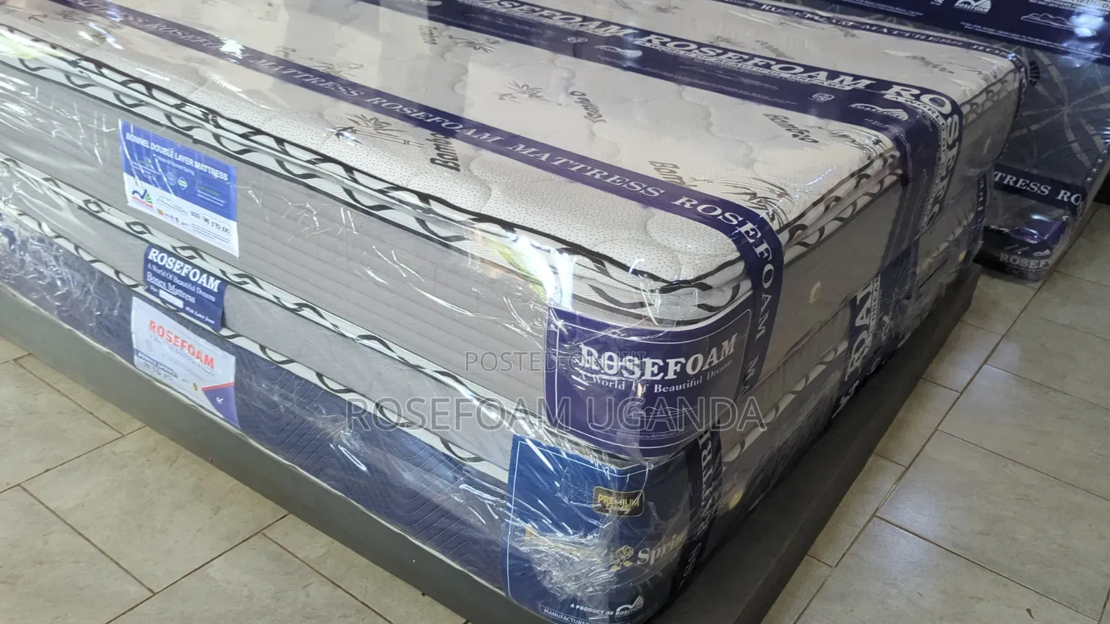 Rosefoam Bonnel Double Layer