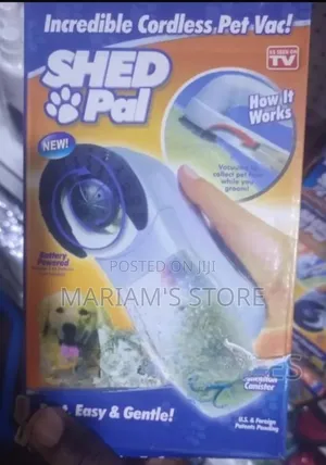 Shed Pal Cordless Pet Vac, a Battery-Powered Grooming Tool