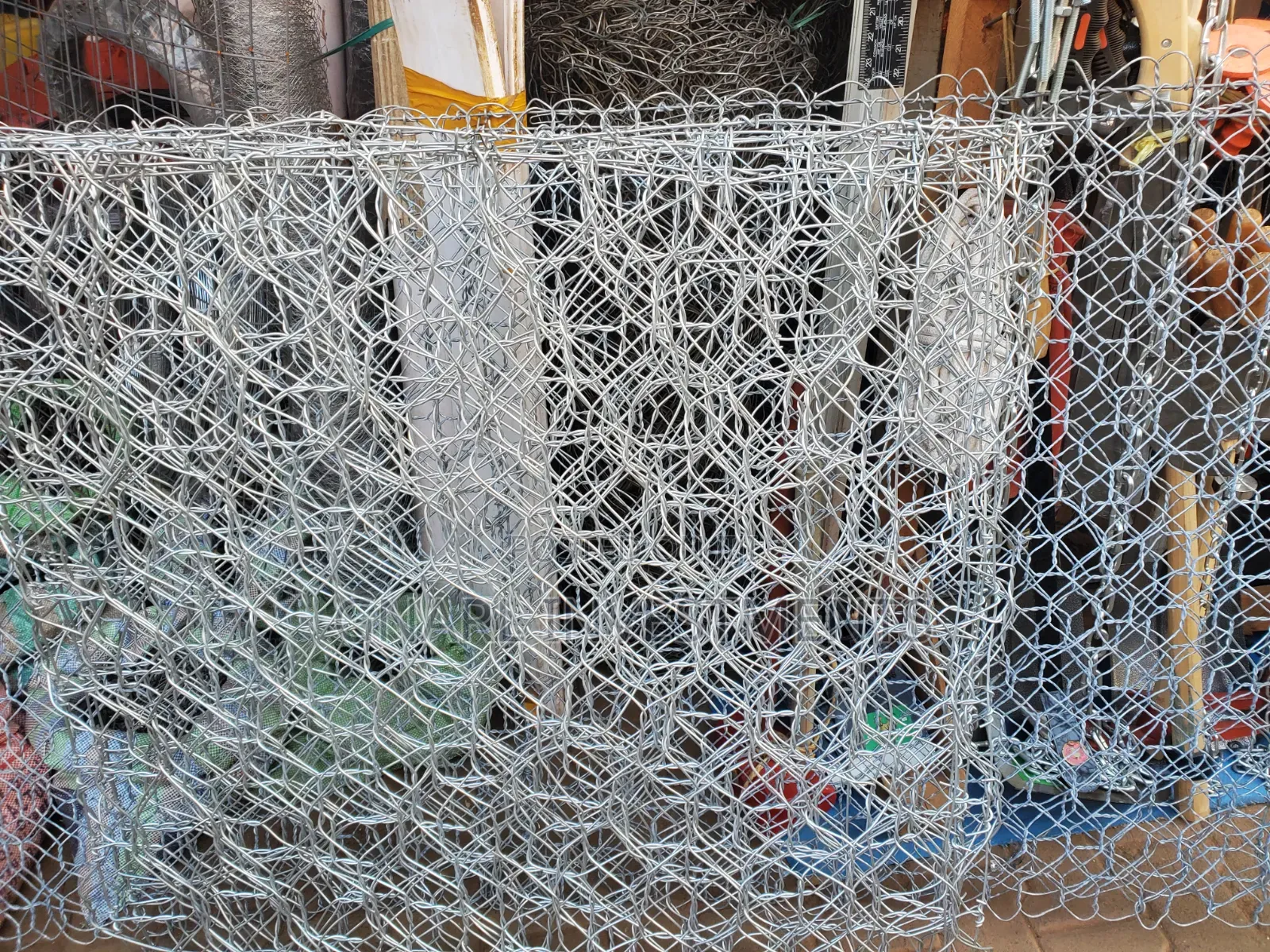 Gabion/Wire Mesh Cages Double-Twisted Hexagonal Steel Wire Baskets