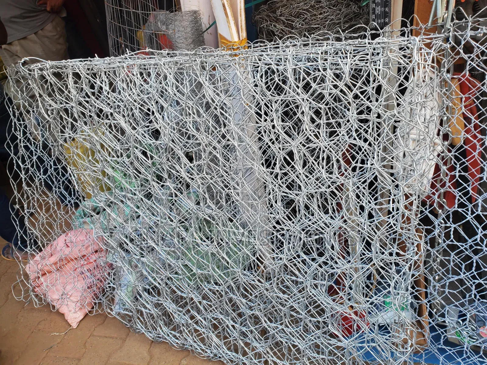 Gabion/Wire Mesh Cages Double-Twisted Hexagonal Steel Wire Baskets