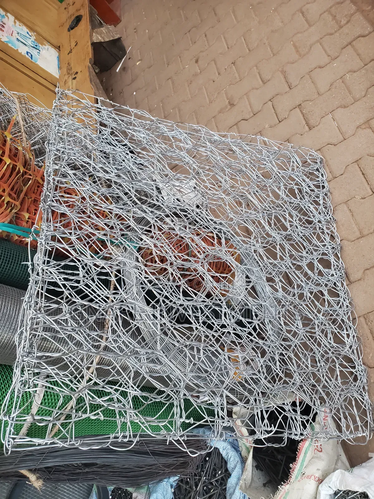 Gabion/Wire Mesh Cages Double-Twisted Hexagonal Steel Wire Baskets