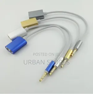 3.5mm Male to 2 Female Headphone Splitter Cable