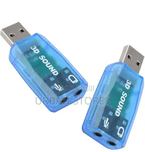 USB Sound Card 3d Transparent for External Sound Card