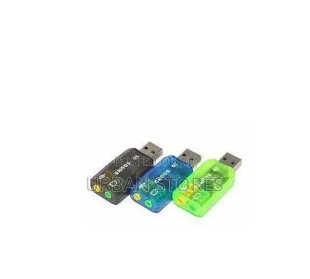USB Sound Card 3d Transparent for External Sound Card