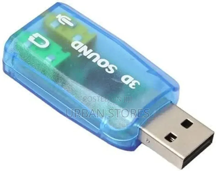 USB Sound Card 3d Transparent for External Sound Card
