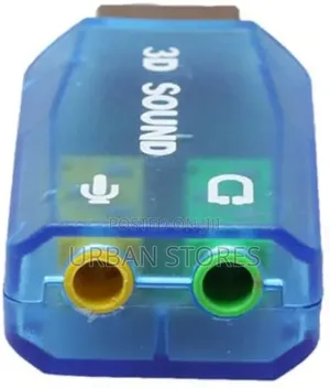 USB Sound Card 3d Transparent for External Sound Card