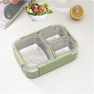 Stainless Steel Lunch Box 780ml | 3 Compartment