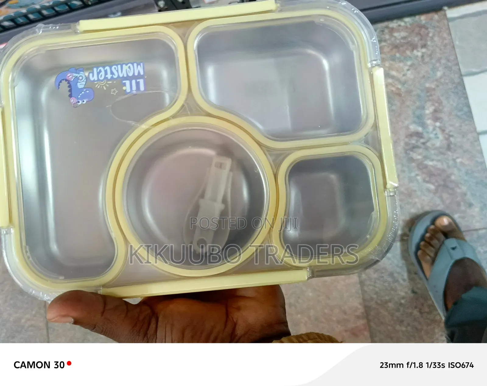 Stainless Steel Bento-Style Lunch Box