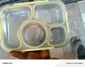 Stainless Steel Bento-Style Lunch Box