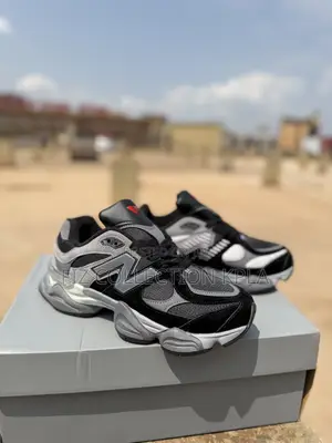 New Balance 9060 Castlerock Black Grey Casual Sneakers