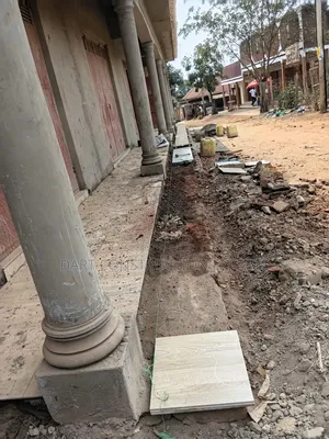 Tilers in Kyebando