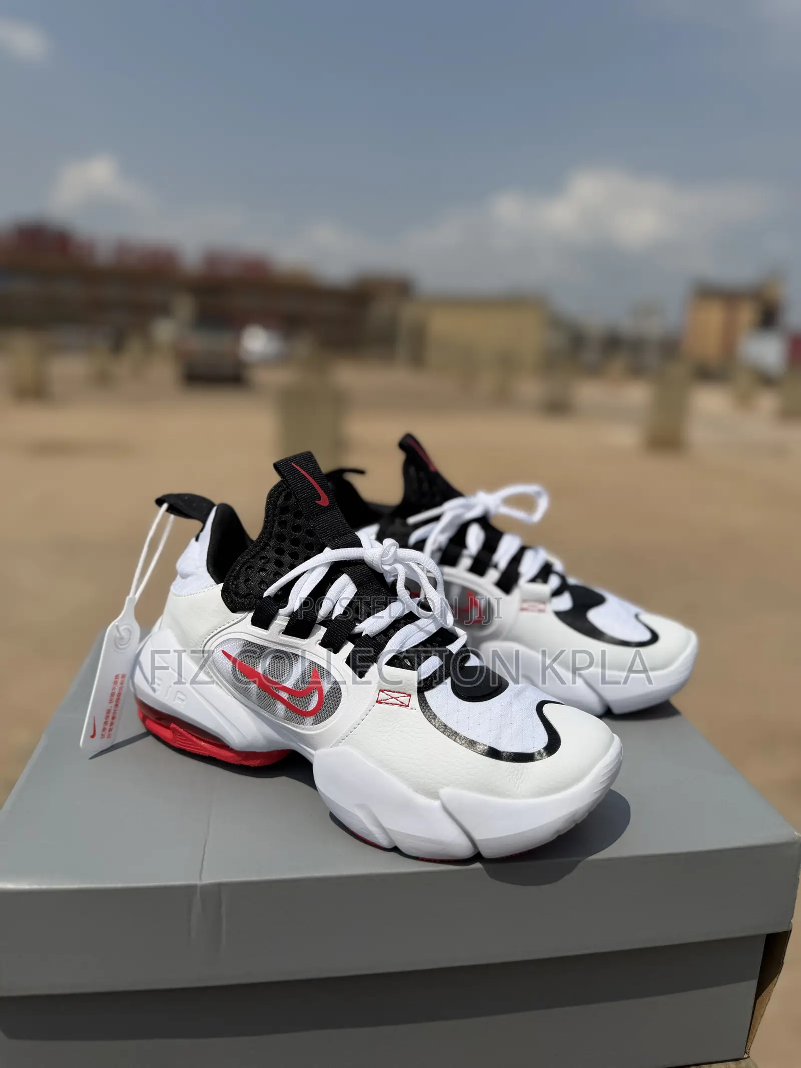 Nike Air Max Alpha Savage 2 White Red Training Sneakers