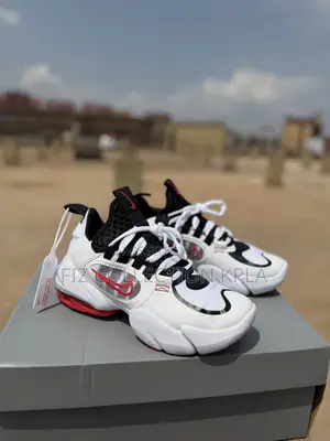 Nike Air Max Alpha Savage 2 White Red Training Sneakers